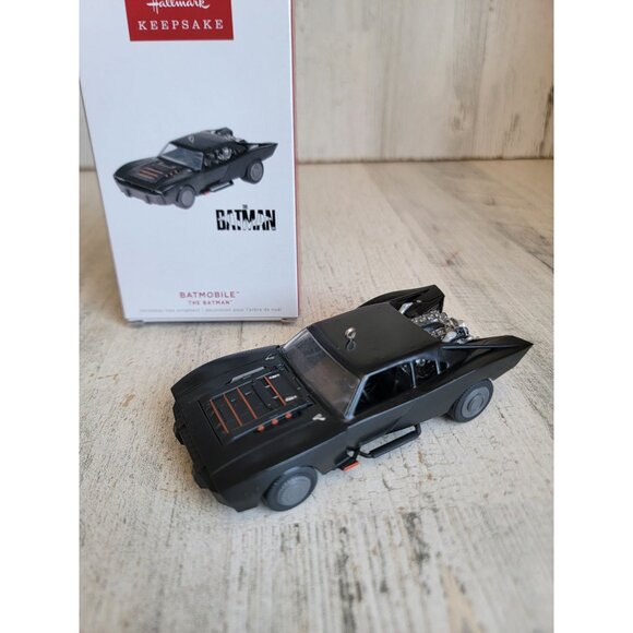 Hallmark Batmobile Batman car ornament Xmas dc comic - Picture 1 of 7